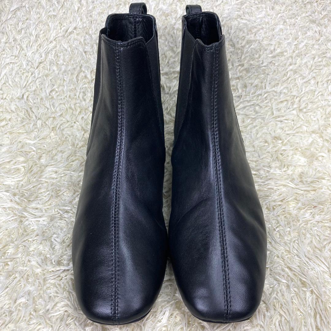 『未使用級』repetto レペット サイドゴアブーツ ショートブーツ ブラック