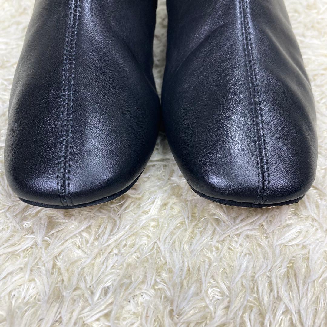 『未使用級』repetto レペット サイドゴアブーツ ショートブーツ ブラック