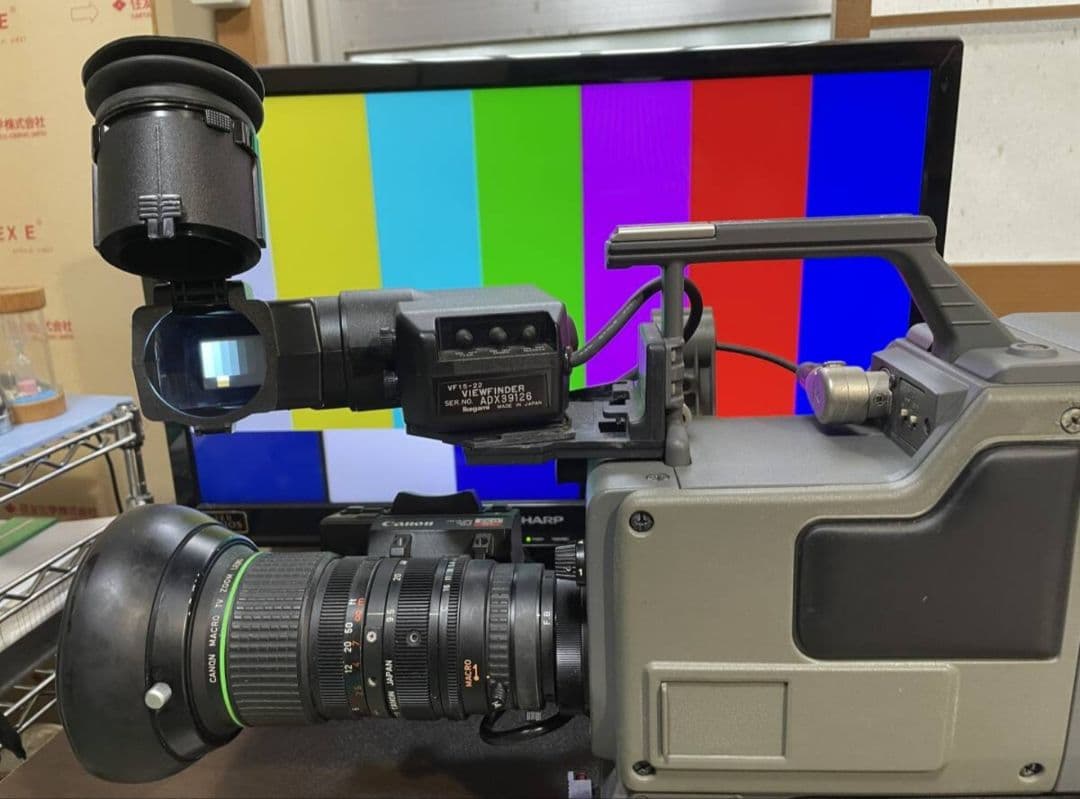 池上通信機 カメラHC-300・ビクターBR-S422ドッカブルセット【中古品】