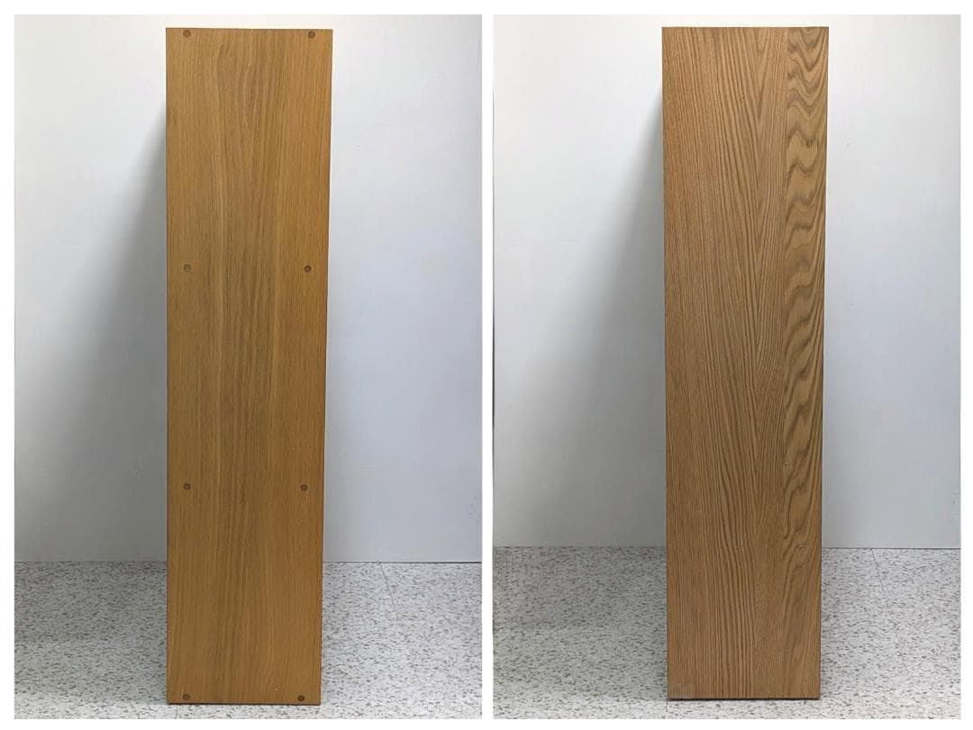 USED MUJI 無印 スタッキングシェルフ 3段×2列 オーク ※引出し別売