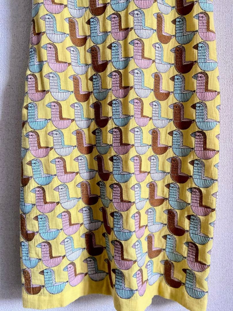 ミナペルホネン wood bird ワンピース 36