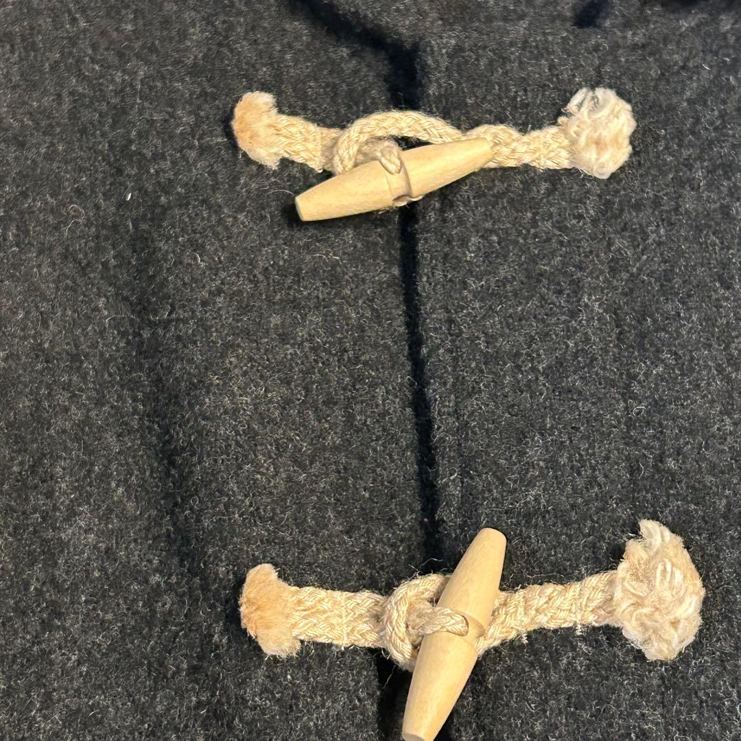 【美品】グラッドハンド ダッフルコート M チャコールグレー 日本製