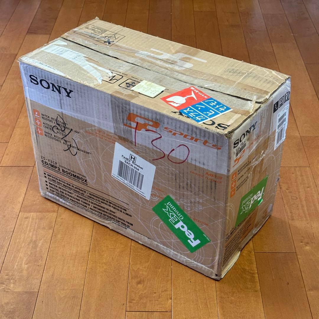 スピーカー・ウーファー SONY S2 SPORTS ( ZS-X3CP ) BOOMBOX