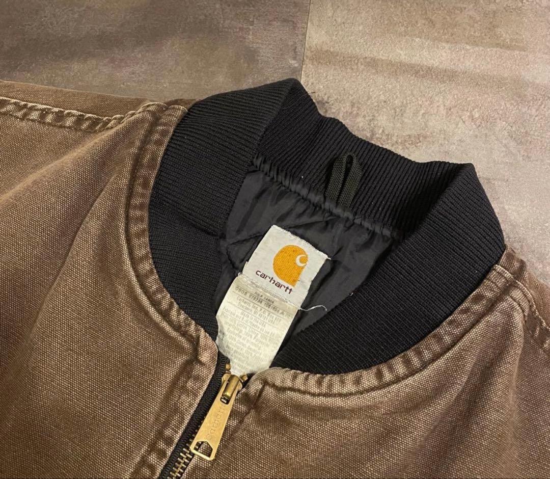 00s Carhartt カーハート ベスト USA製 ダークブラウン ダック