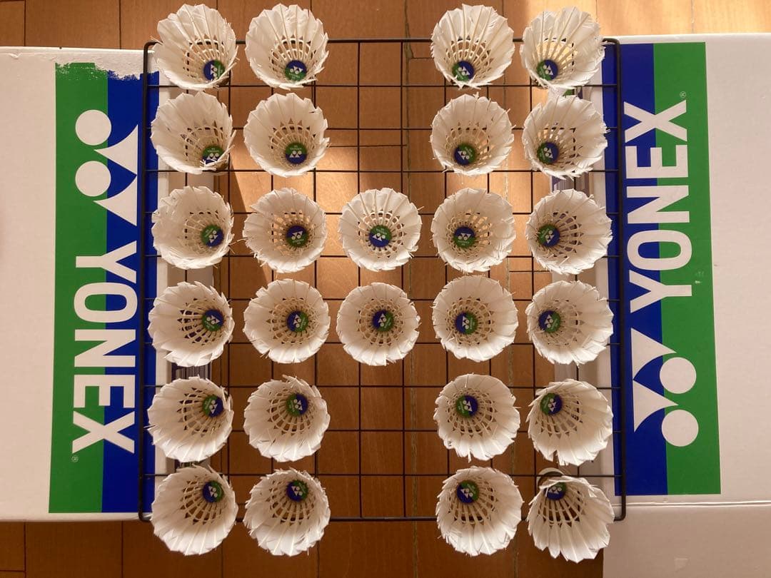 エアロセンサ500など　リペア済み基礎打ち・ノック用シャトル126個