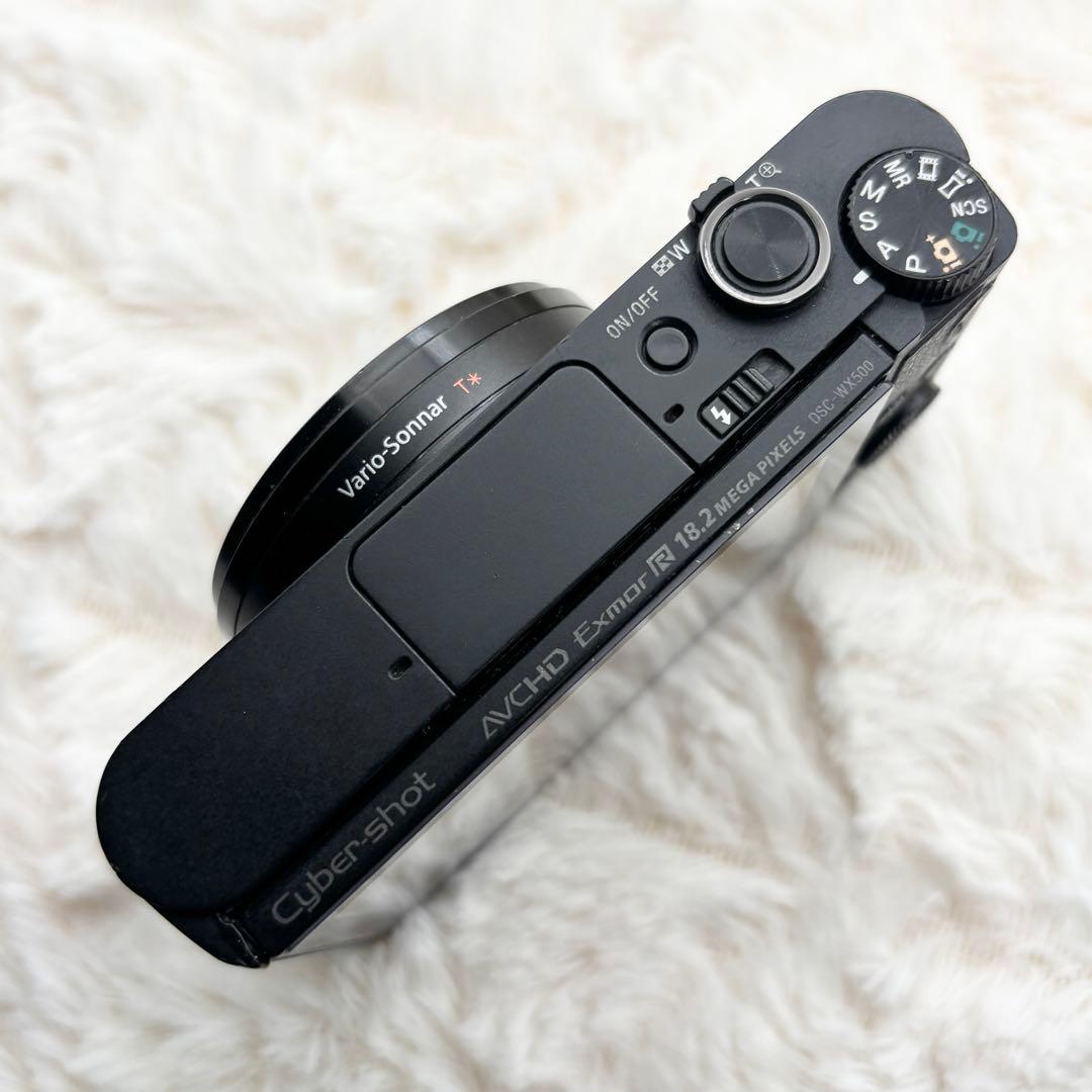 付属品完備 Sony Cyber-Shot DSC-WX500 ブラック 訳あり
