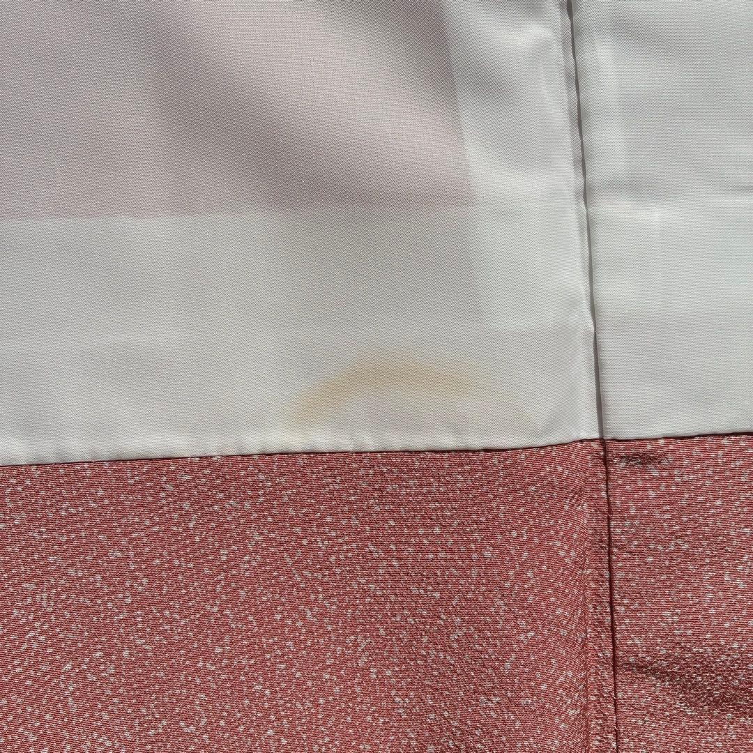 訪問着　フルセット　着物　正絹　トールサイズ　金彩　御所車　古典　G10