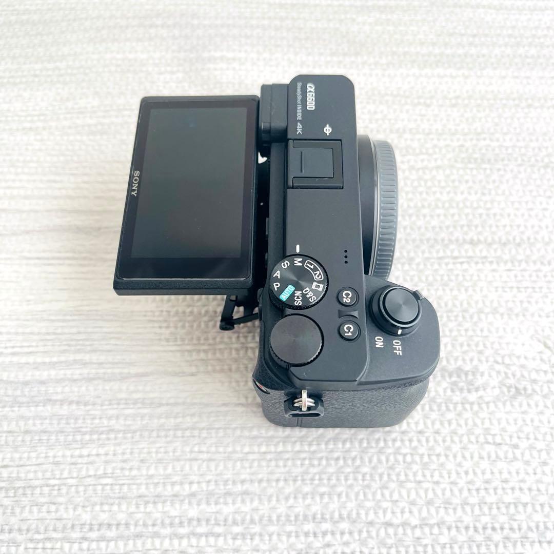 【美品・シャッター5642回】SONY α6600 ボディ ミラーレス一眼カメラ