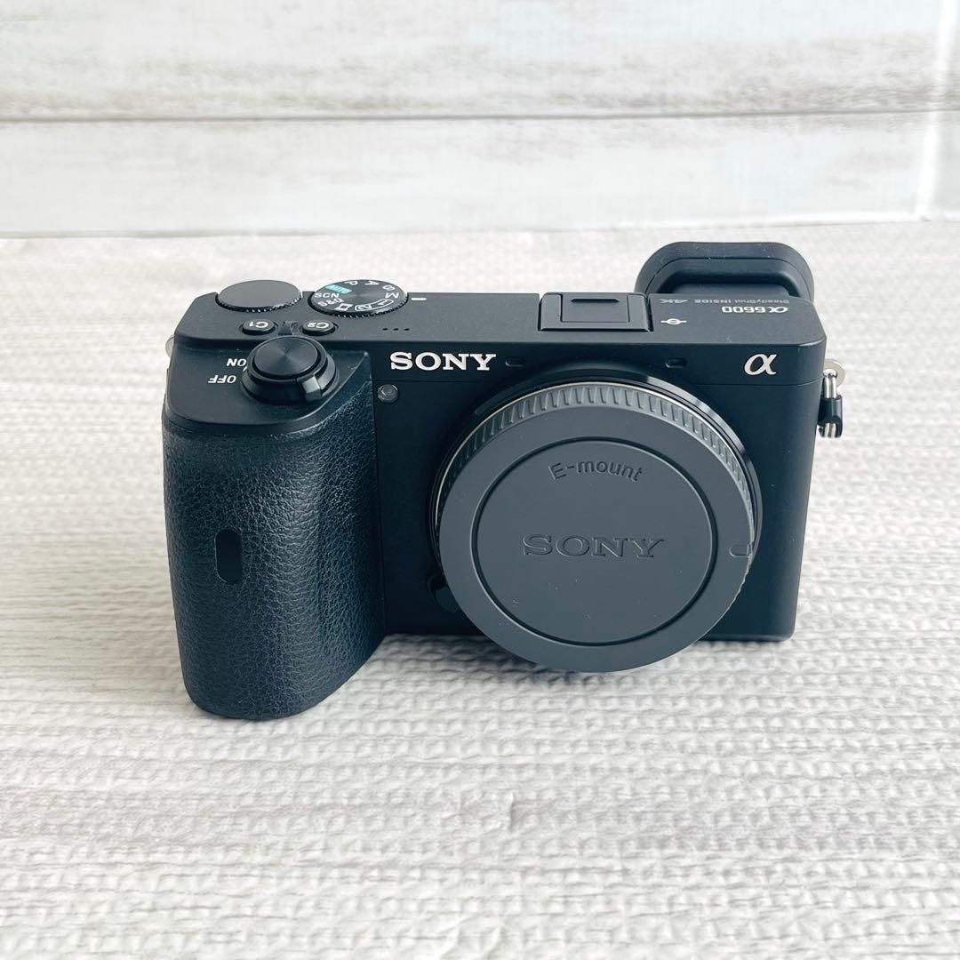 【美品・シャッター5642回】SONY α6600 ボディ ミラーレス一眼カメラ