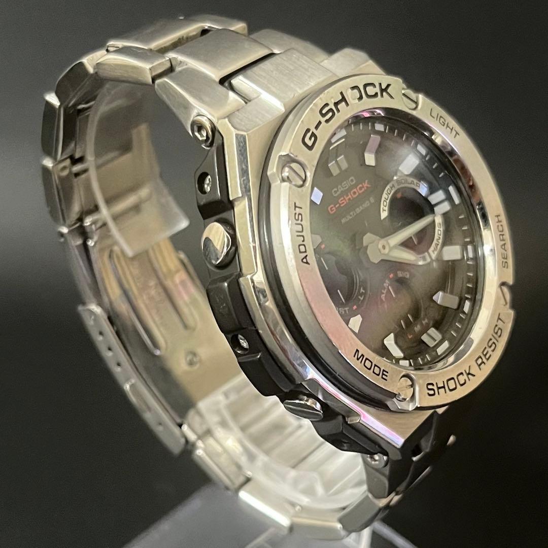 【美品】CASIO G-SHOCK GST-W110D-1AJF 電波ソーラー