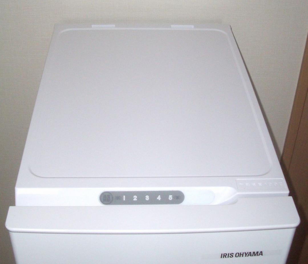 IRIS OHYAMA 冷蔵庫 IRSN-8A-W 80L 美品 保証25/12