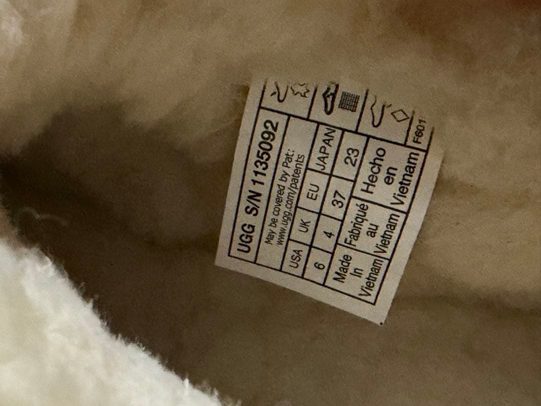 UGG クラシック ウルトラミニ プラットフォーム 厚底 サンド 23cm