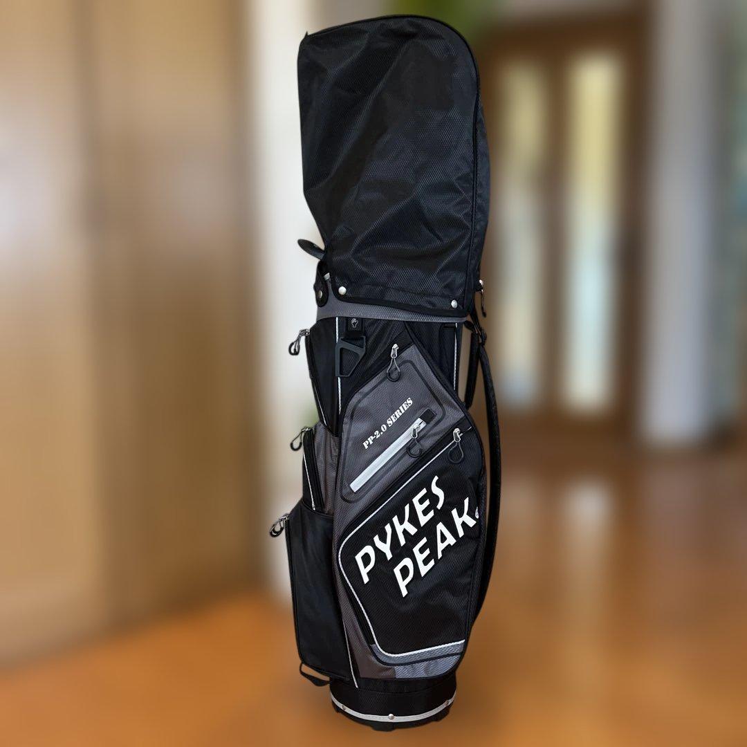 PYKES PEAK キャディバッグ ブラック