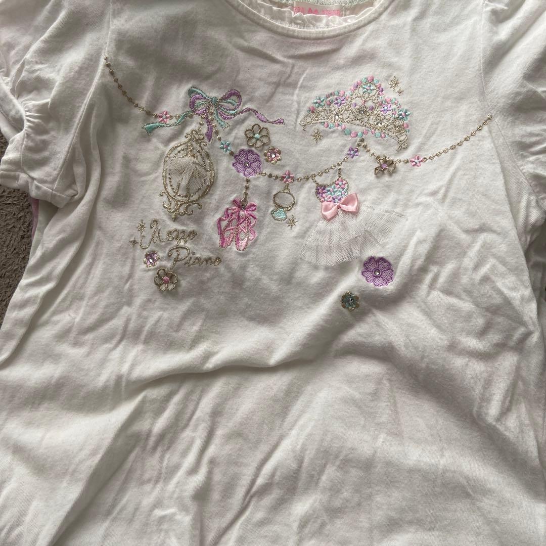 メゾピアノ11枚　ポンポネット1枚 Tシャツ 12枚セット サイズ130