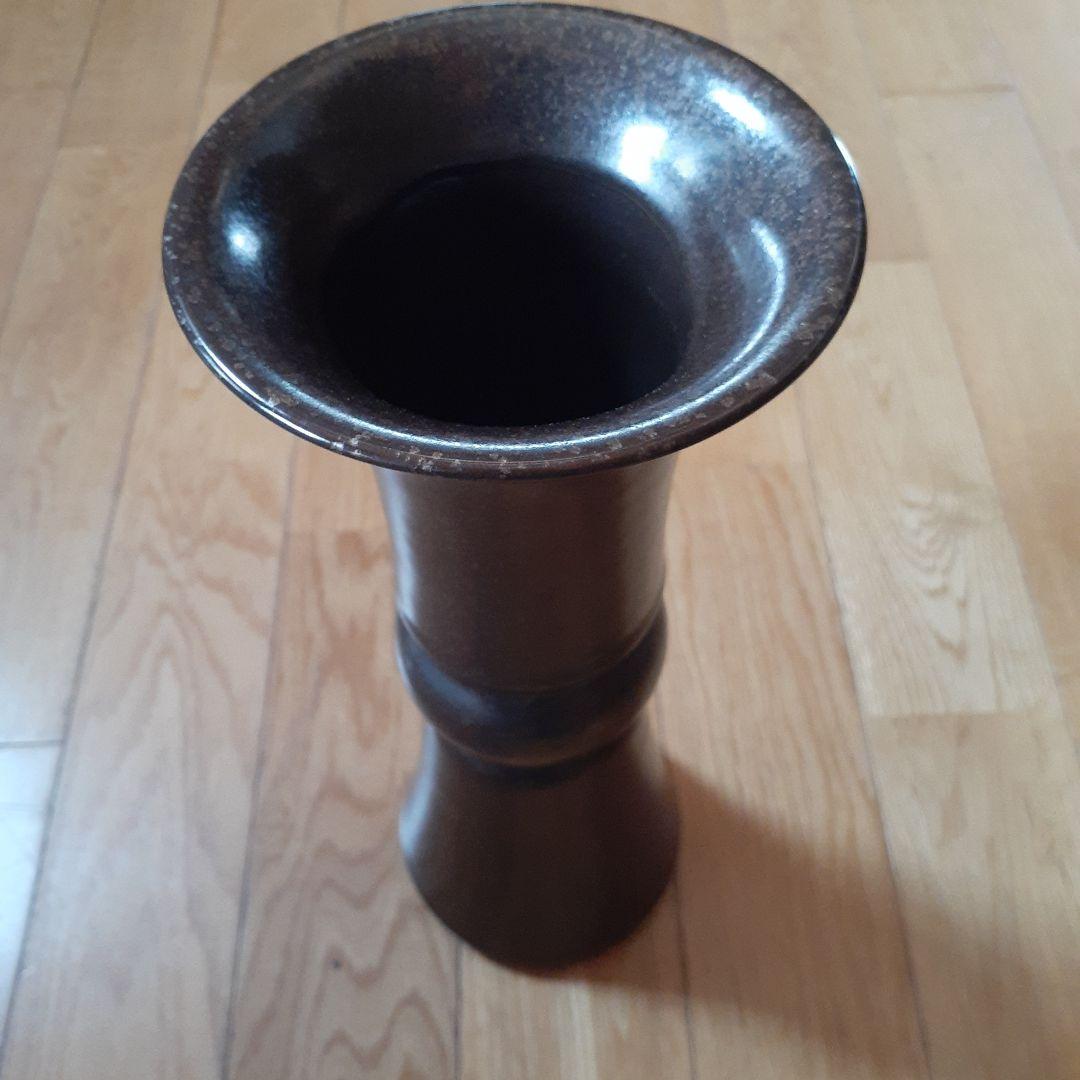 美作　幻の佐平焼　陶器　花器　津山　岡