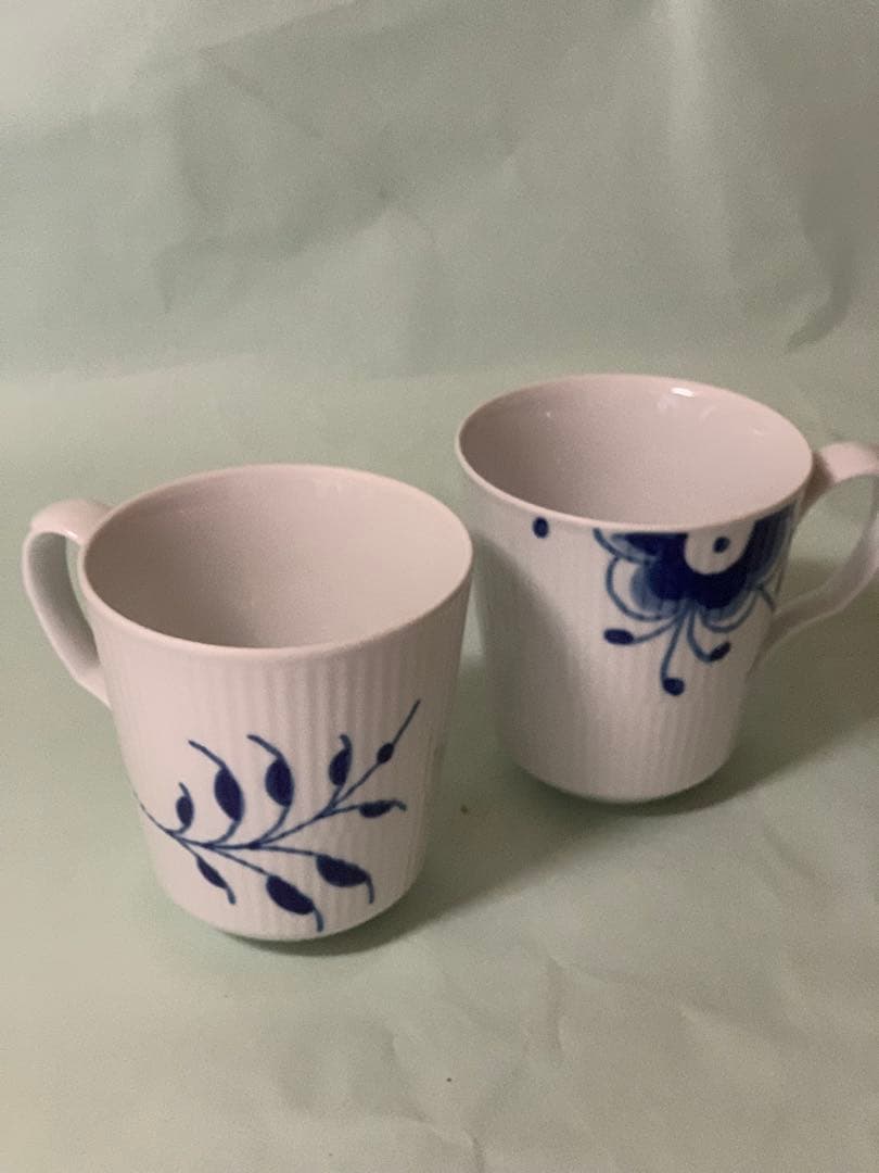 ロイヤルコペンハーゲン　ブルーフルーテッドメガシリーズ4点セット、