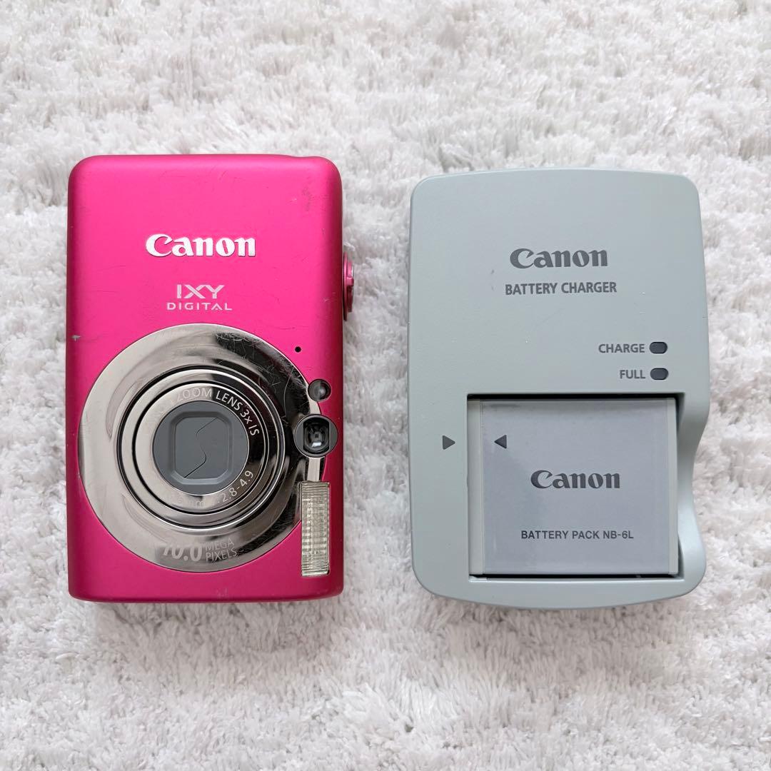 【動作確認済】Canon キャノン IXY DIGITAL 110 IS ピンク