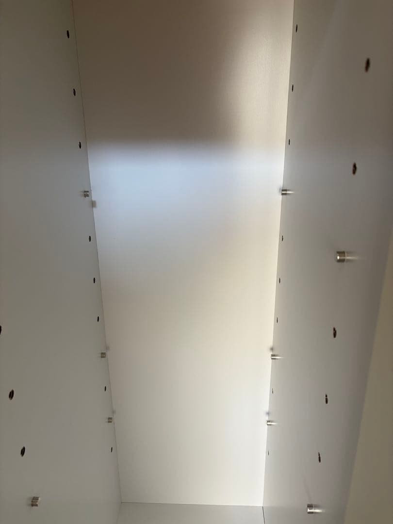 ホワイトキャビネット スリットデザイン 日本製キャビネット