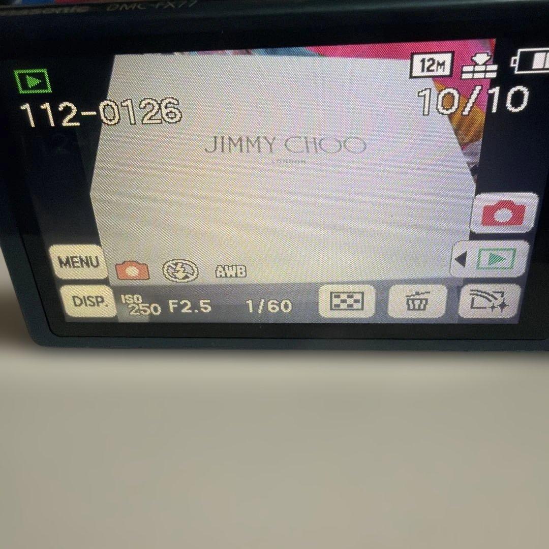 Panasonic DMC-FX77 コンパクトデジタルカメラ　デジカメ