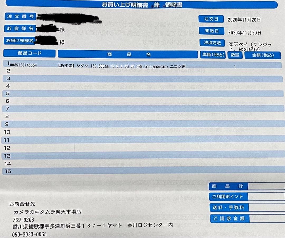 SIGMA 150-600mm F5-6.3 DGニコン用 レンズ保護フィルタ付