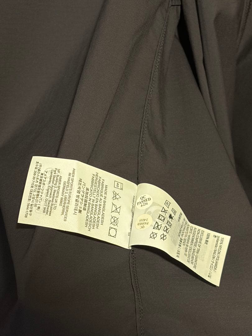 美品 ARC'TERYX アークテリクス スコーミッシュ フーディM ブラック