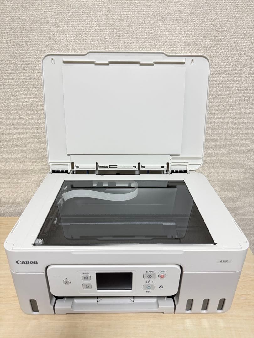 Canon G3390プリンター　プリントヘッド&メンテナンスカートリッジ交換済
