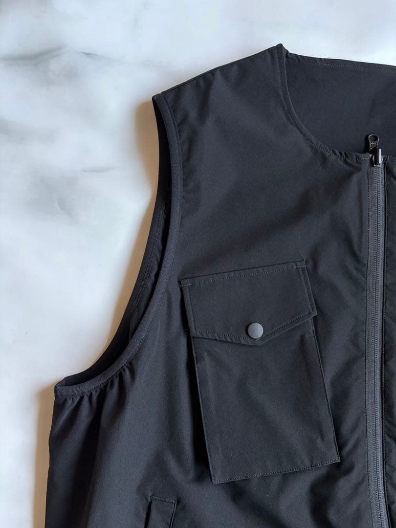 ラフロッグRUFLOG FLEX PLAYFIELD VESTベスト ブラックL