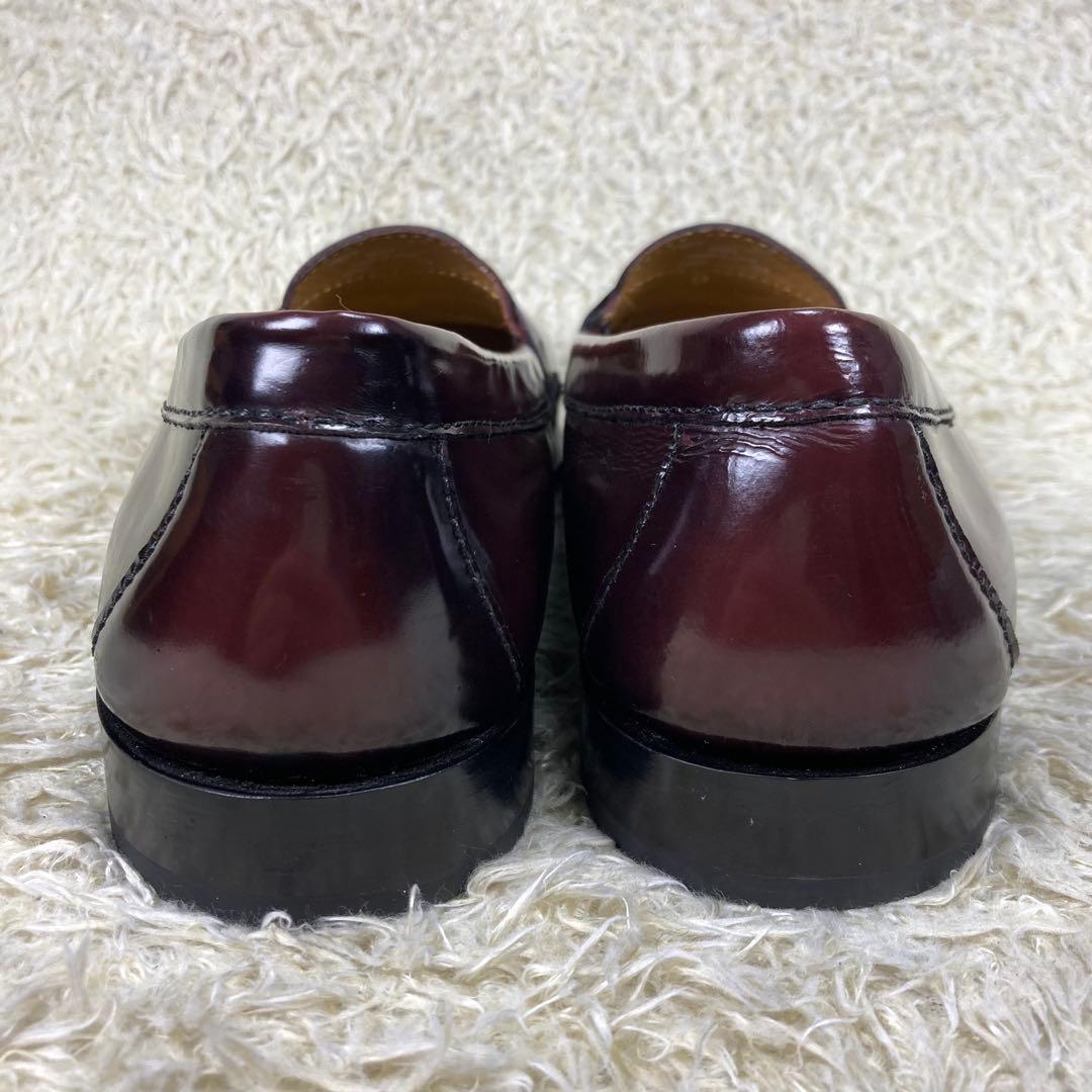 『極美品』COLE HAAN ローファー 革靴 レザー 本革 バーガンディ