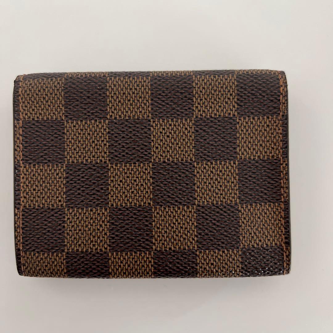 ルイ・ヴィトン ダミエ・キャンバス 名刺入れ ブラウン