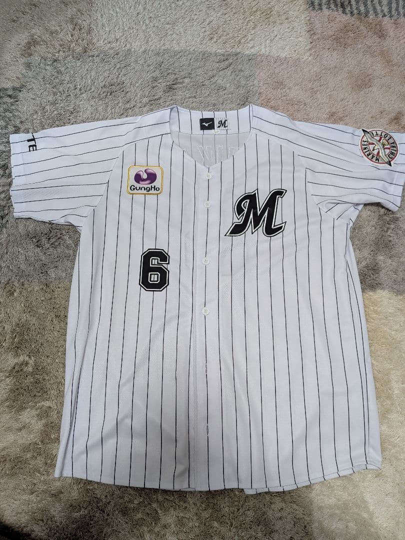 千葉ロッテマリーンズ NISHIKAWA ユニフォーム 6　西川史礁