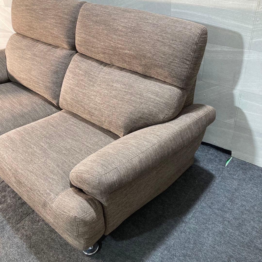 ニトリ ソファ 2人掛け 布張り NポケットA13 シンプル 家具 d4734