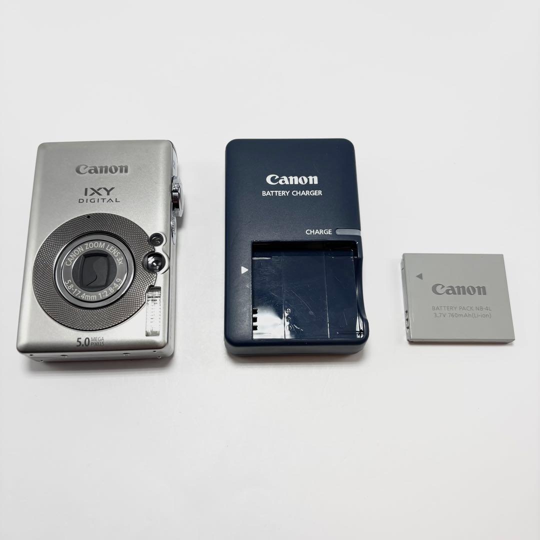 【美品】Canon IXY DIGITAL 55 シルバー