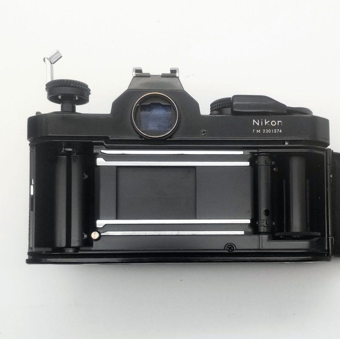 希少完動品【昭和レトロ】Nikon FM+Nikonレンズ+新品電池セット