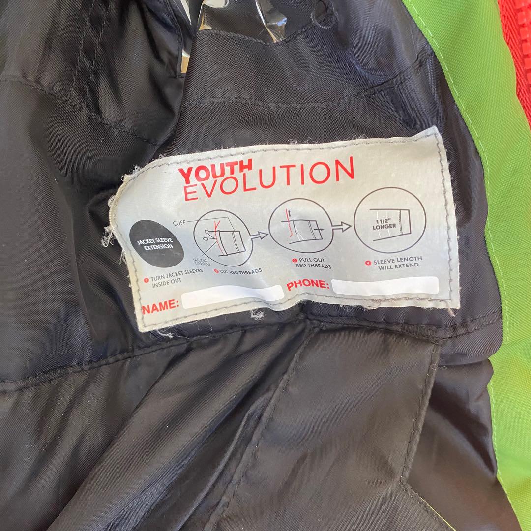 スノーボードウェア 686 S オレンジ　カーキ　セットアップ　上下