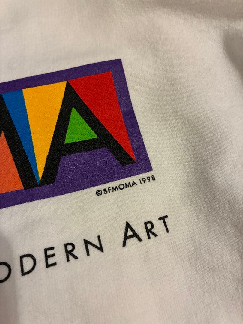 90s ビンテージ アート SF MOMA サンフランシスコ モマ スウェット