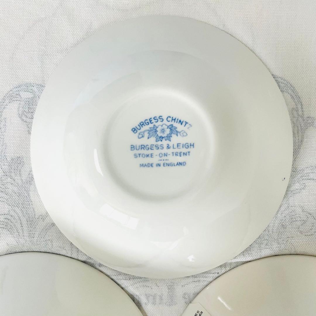 ☆Burleigh バーレイ☆新品 ブルーシリーズ シリアルボウル ３柄セット