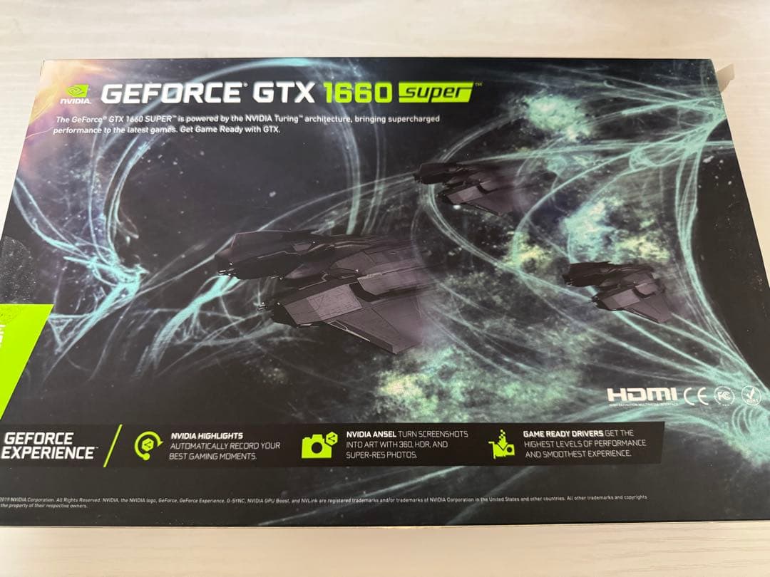 グラフィックボード・グラボ・ビデオカード GALAKURO GEFORCE GTX 1660 SUPER