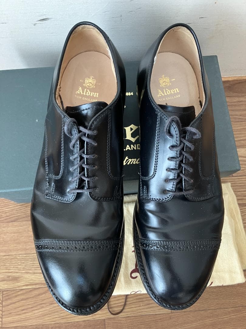 ALDEN オールデン 56251 ブラックコードバン 　US9D
