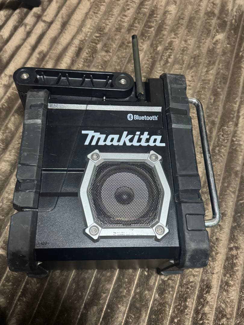 マキタ 充電式ラジオ BluetoothMR108 ブラック makita