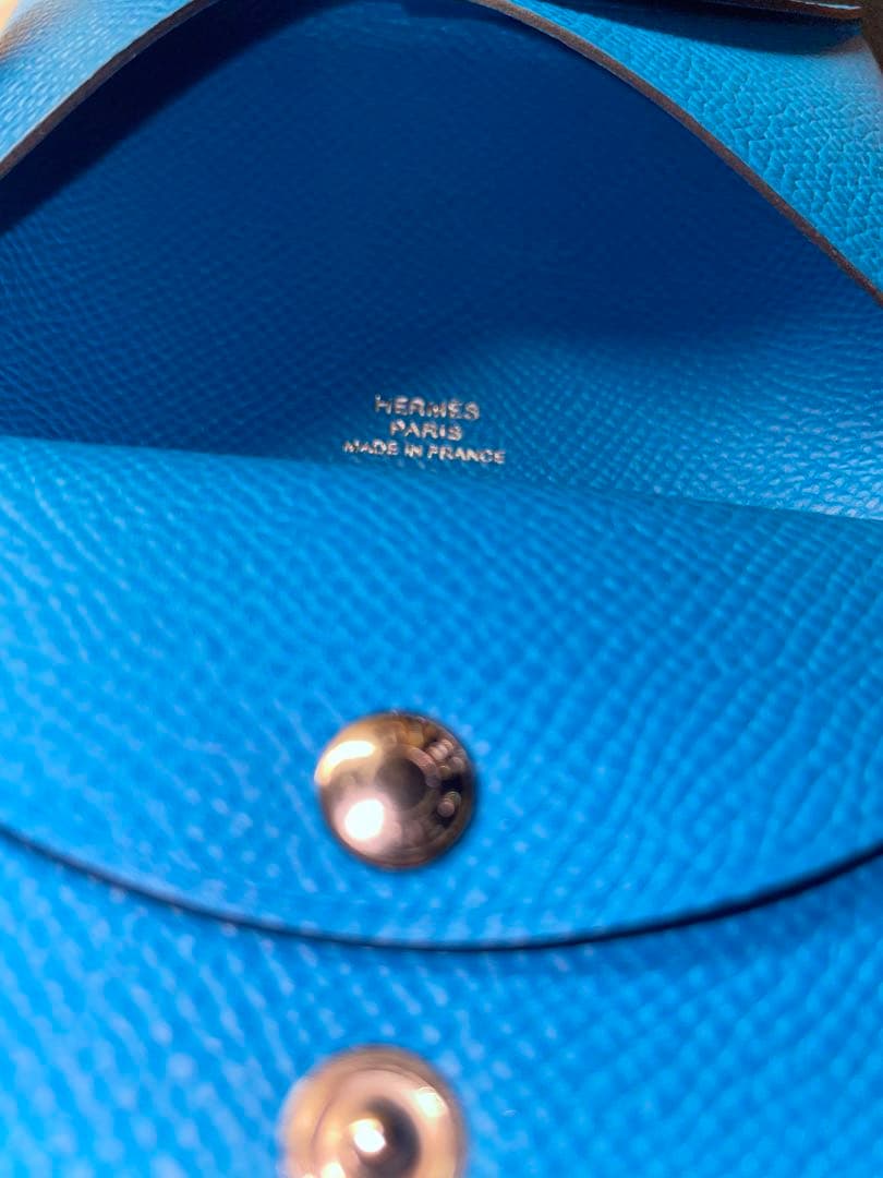 HERMES エルメス カルヴィ 名刺入れ カードケース U刻印(2022年製)