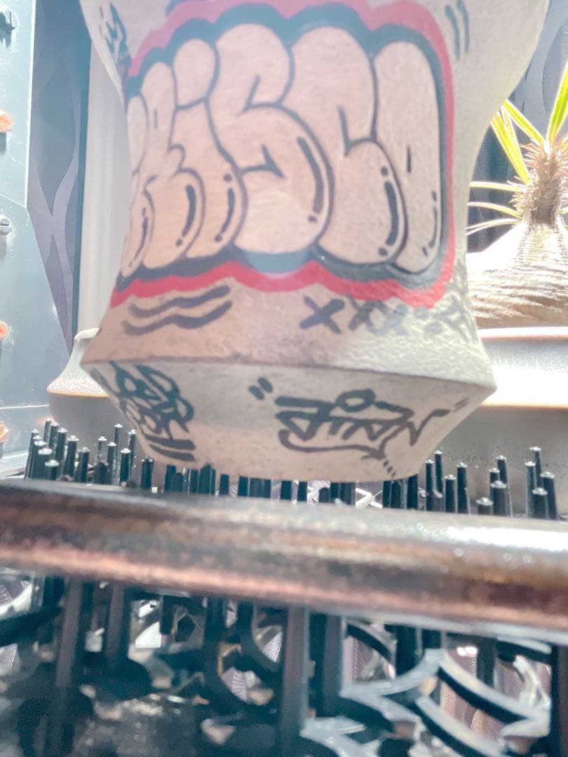 ハイパーポットクリエイター 阿萬 × aobouzu グラフィティー 【鉢のみ】