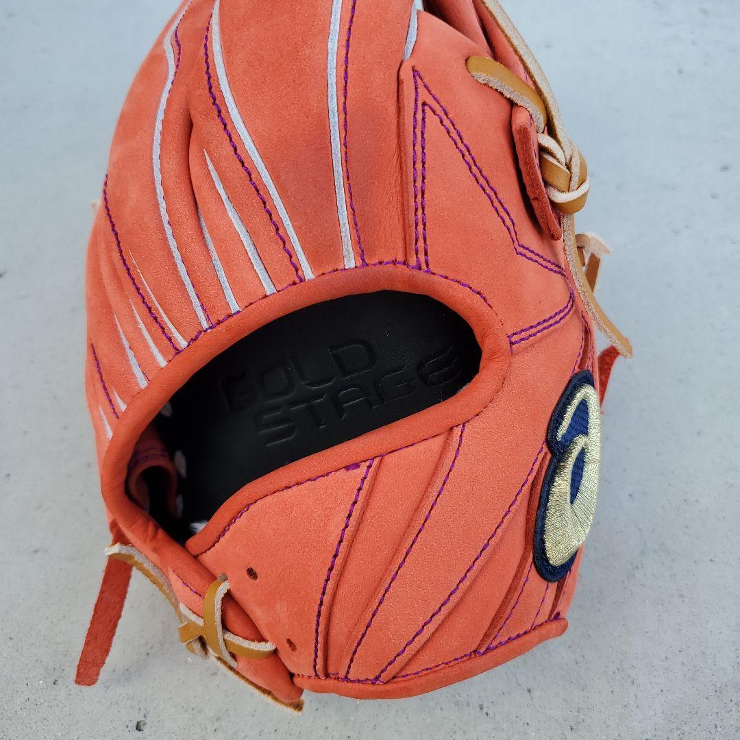 ASICS　ゴールドステージ i-Pro 軟式野球グラブ　ヌバックレザー