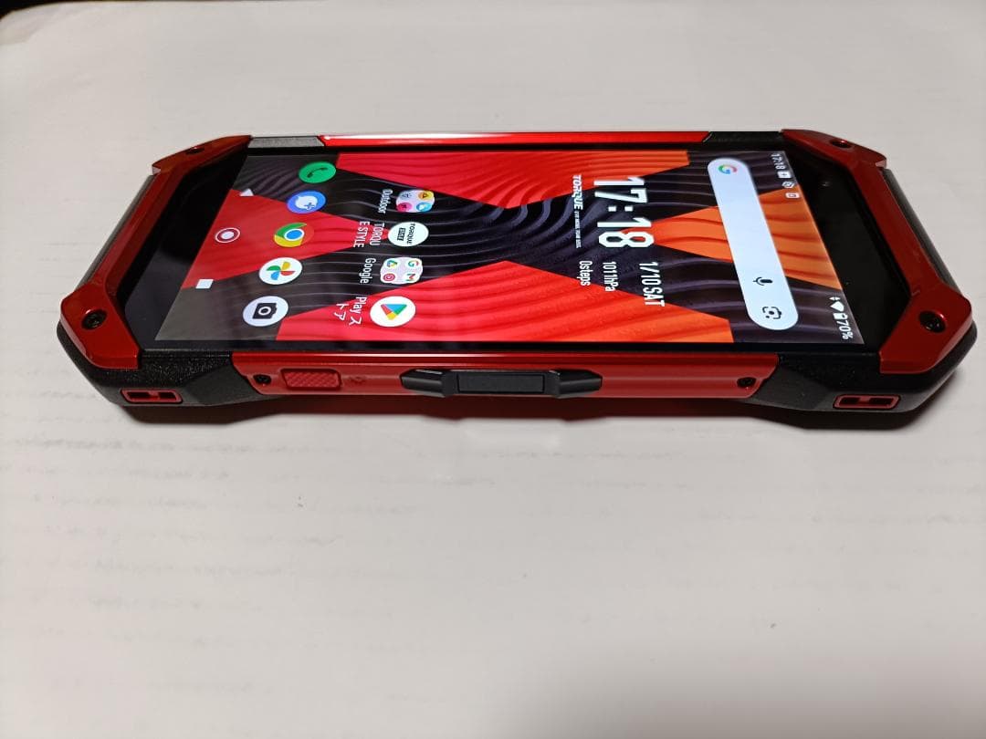 ☆ au 京セラ TORQUE 5G KYG01 レッド