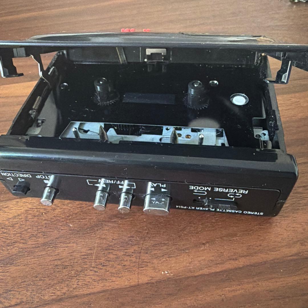 TOSHIBA KT-PS14ポータブルカセットプレーヤー