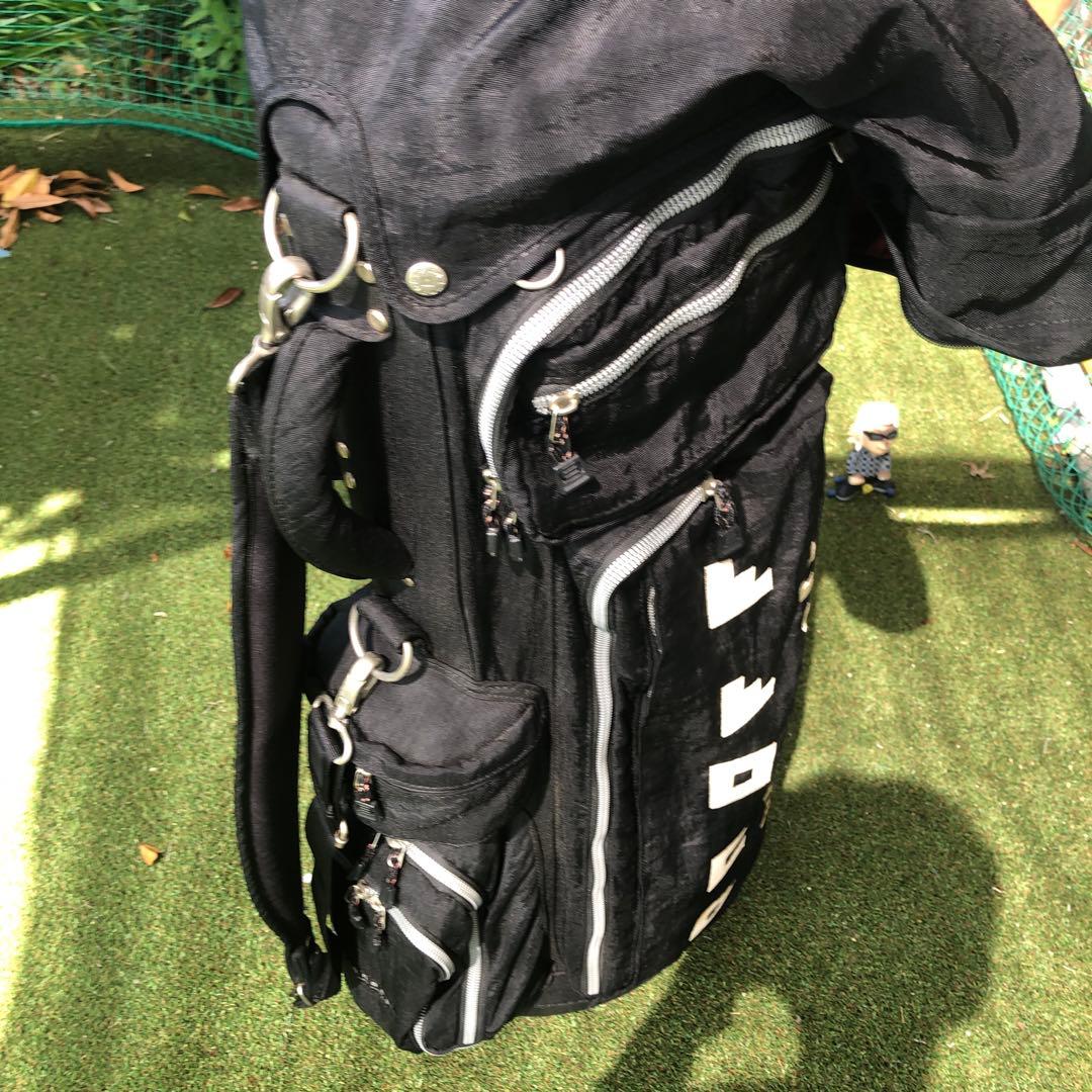 オノフ　スタンド式キャディバッグ　7分割ポケット　メンズ　レディース