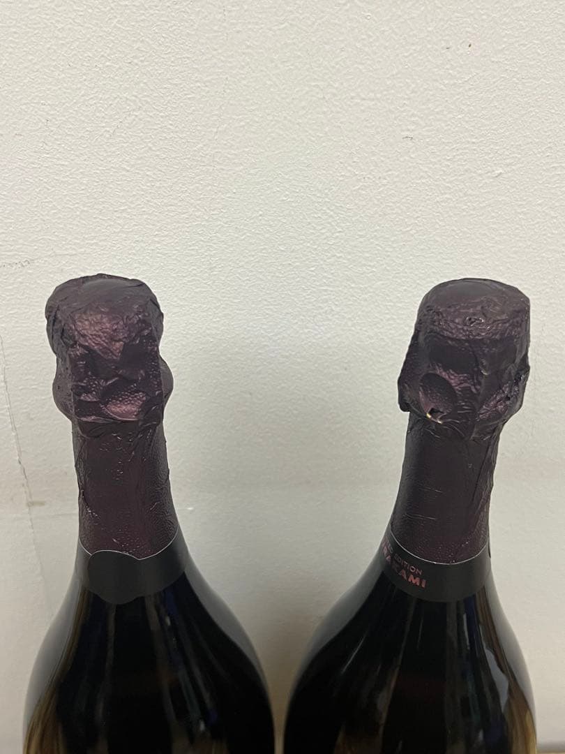2本 ドン ペリニョン ロゼ 2010 村上隆 正規品 箱無