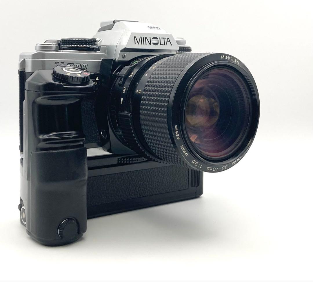 【動作品】Minolta X-700 MD 35-70mm F3.5 ワインダー