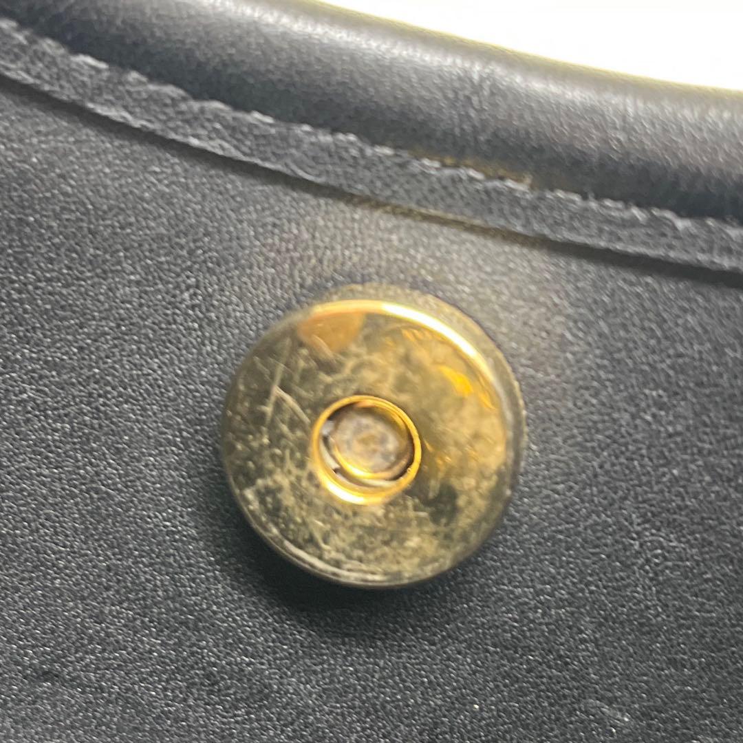 バッグ OLD COACH coach ergo mini black leather