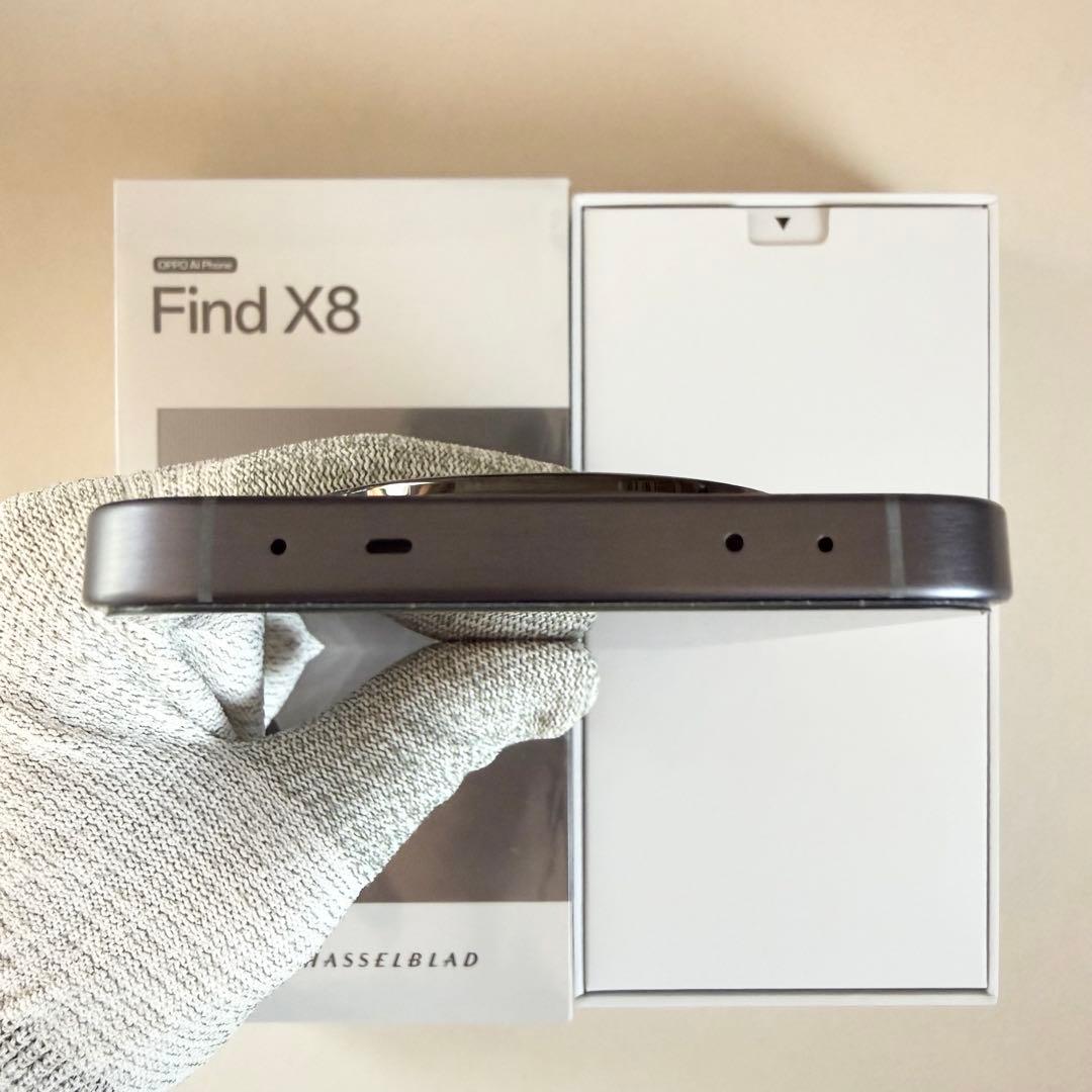 美品 OPPO Find X8 国内版 スペースブラック SIMフリー オッポ