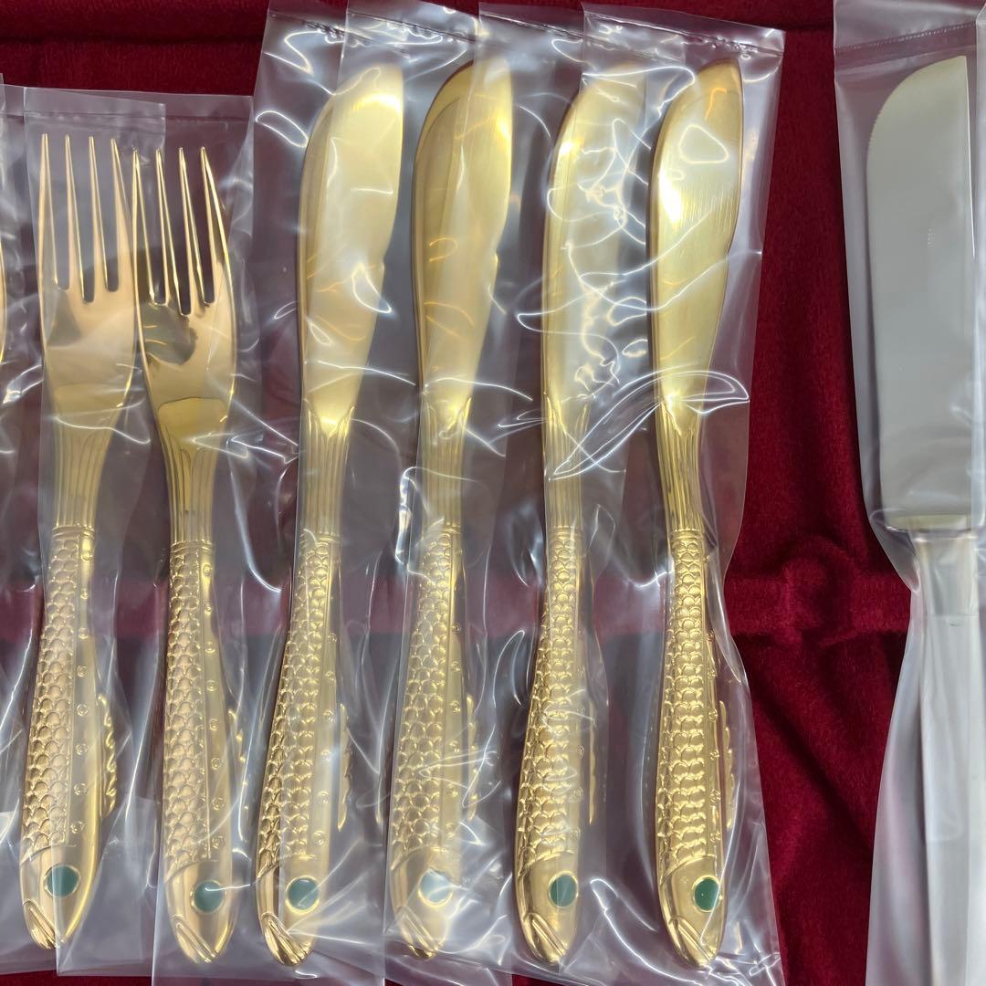 YAMACO 山崎金属　NOBEL JUBILEE カトラリーセット　20本